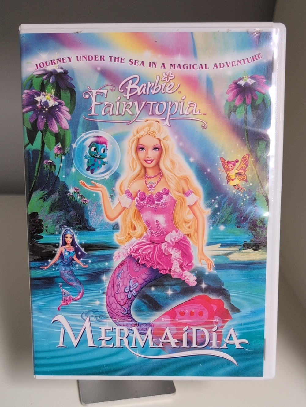 Barbie Fairytopia Mermaidia 2006 DVD Y2K Girl Fairy Mermaid Movie Nostalgia